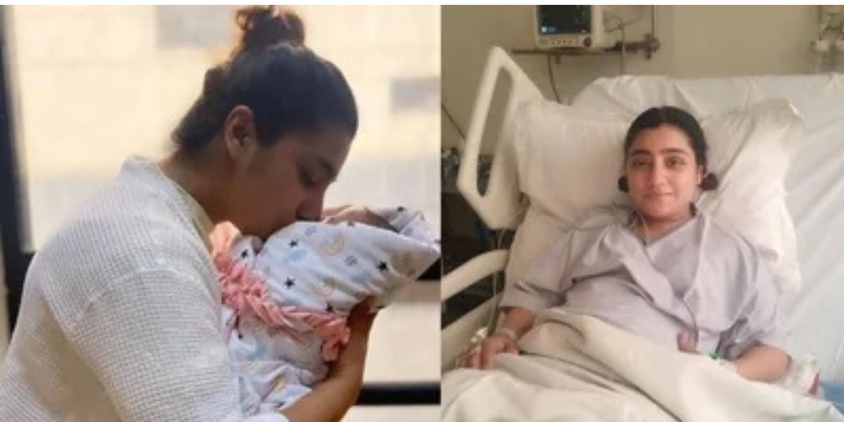 Neha Marda welcomes daughter after being admitted in hospital for complications