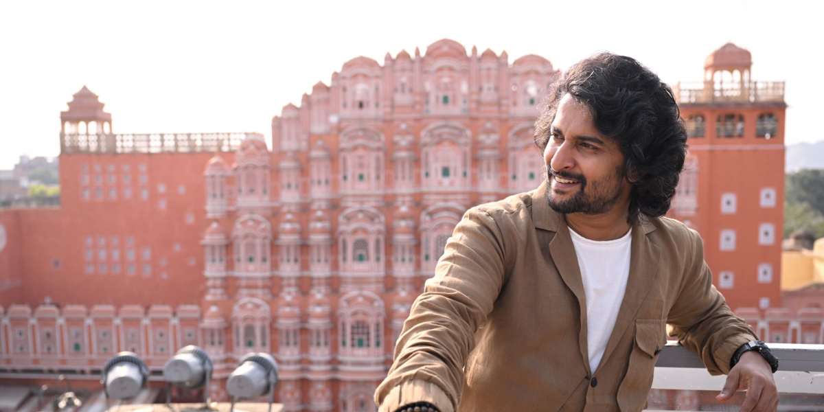 Natural Star Nani and his Pan-India film Dasara welcomed by Jaipur with a thunderous reception!