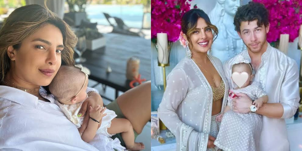 For the first time, Priyanka does not hide her daughter's face while sharing a glimpse of her on the internet!