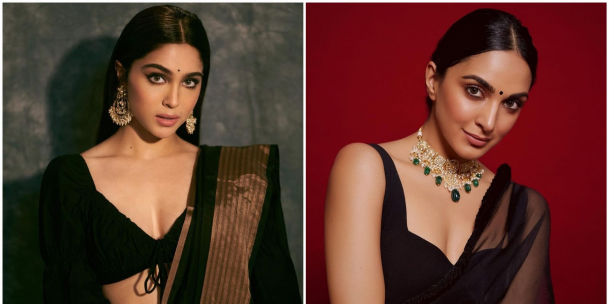 Check out the The black saree divas of Bollywood !